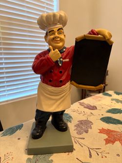 Classic “Italian Chef Menu Board” READ DESCRIPTION