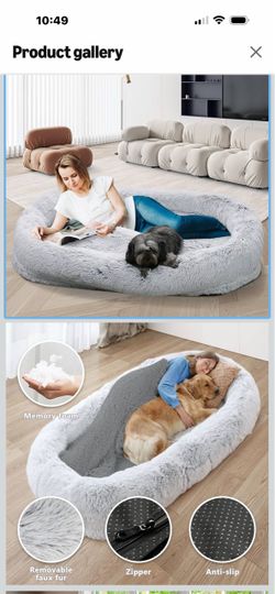 Human Dog Bed Large Bean Bag Bed