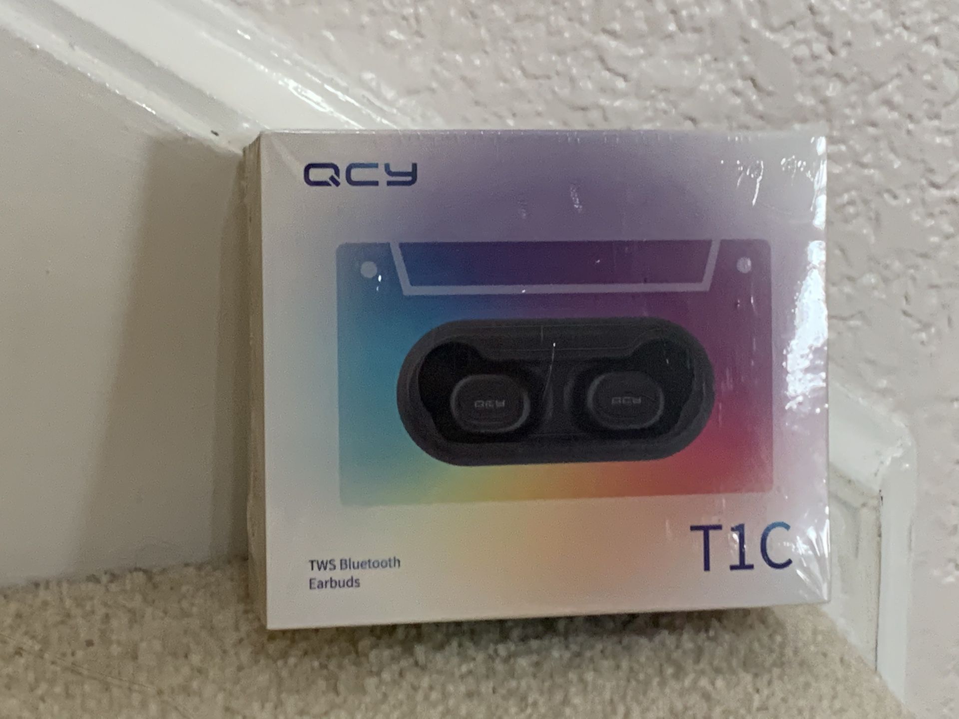 Brand new in box QCY bluetooth wireless earbuds