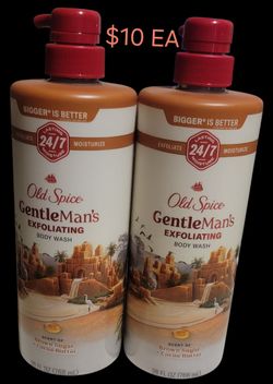 OLD SPICE GENTLEMANS EXFOLIATION $10EA