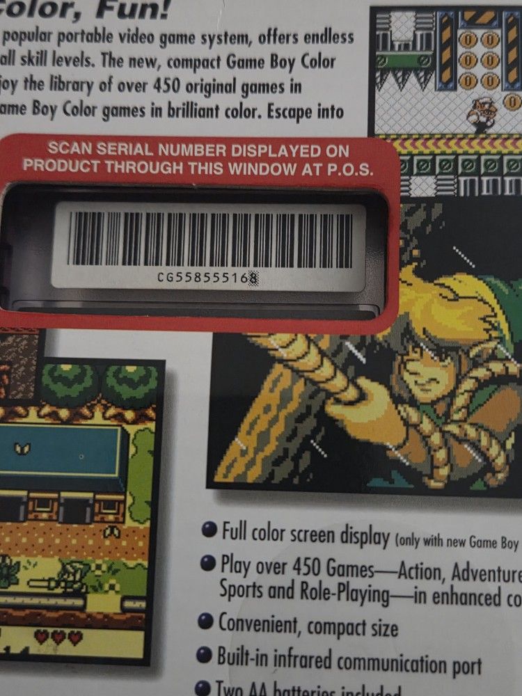 Purple Atomic Gameboy