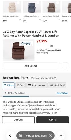 Lazboy electrical recliner