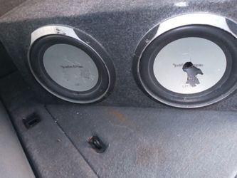 2 10" Subwoofers With Box