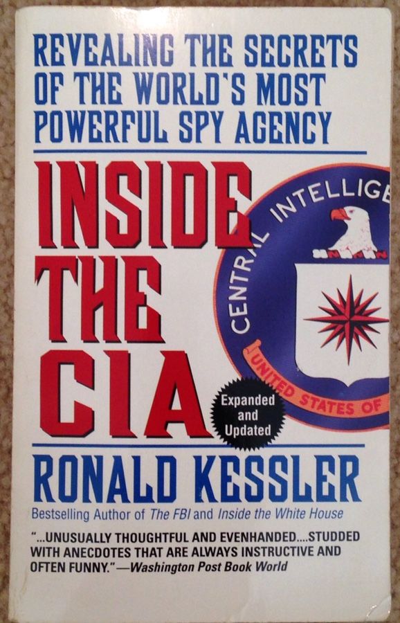 Book - Ronald Kessler, Inside The CIA