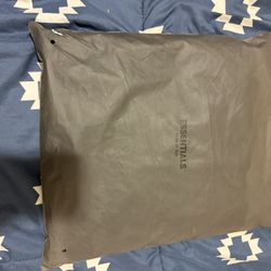 Fear Of God Essentials Jet Black Oversized Hoodie Size Xrta Small 