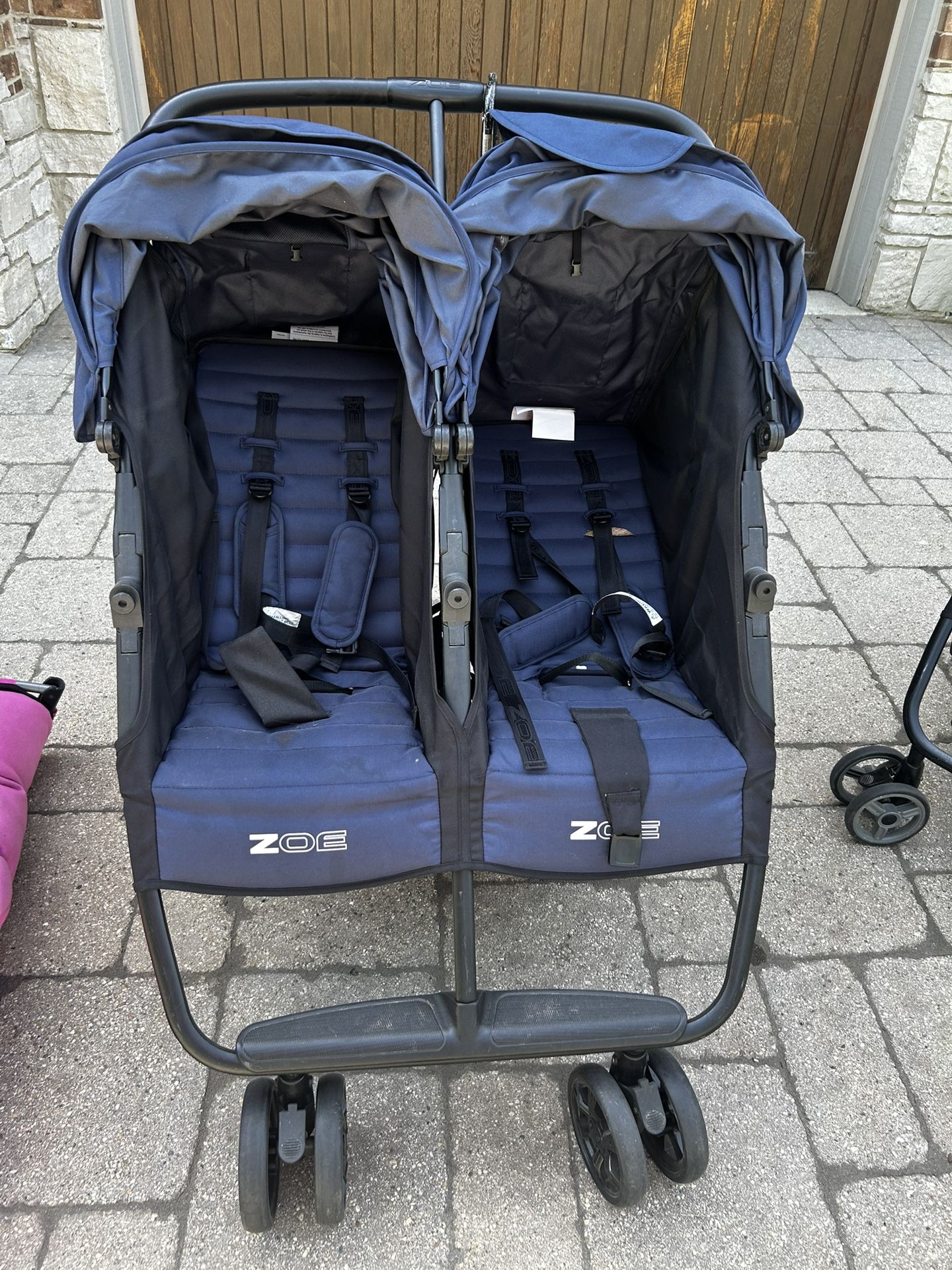 Zoe Double Twin Lightweight Travel Stroller