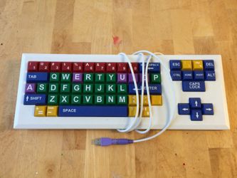 Large keyboard for toddlers