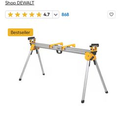 Dewalt Aluminum Adjustable Mitre Saw Stand
