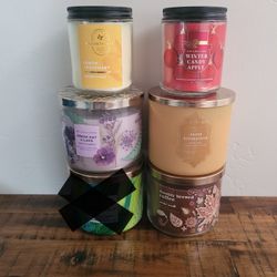 Bath And Body Works Candles New