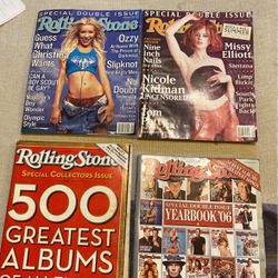 Four Old Rolling Stones Magazine Oldest One July 20 July 1999, December 2003 January December 2006 In January 2007