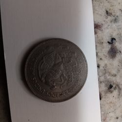 Moneda de 50 centavos Mexicanos