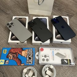 IPHONE 15 PRO MAX UNLOCKED FOR ANY CARRIER COMPANY & ANY COUNTRY 