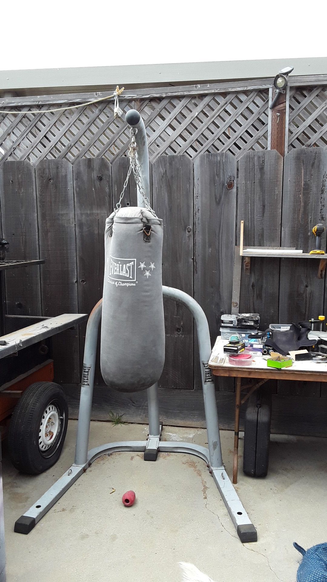 Revised Punching bag and Stand only