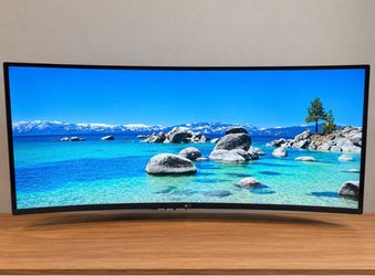 LG 34” CURVED ULTRAWIDE MONITOR 21:9