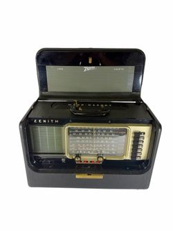 Vintage Zenith Trans-Oceanic T600 AM Shortwave Radio Receiver with 6T40Z Chasiss