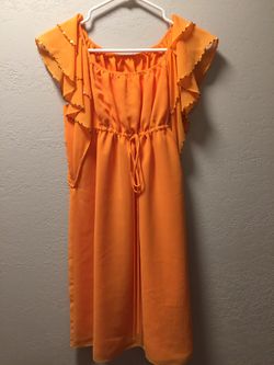 Girls Blush dress, sz 14