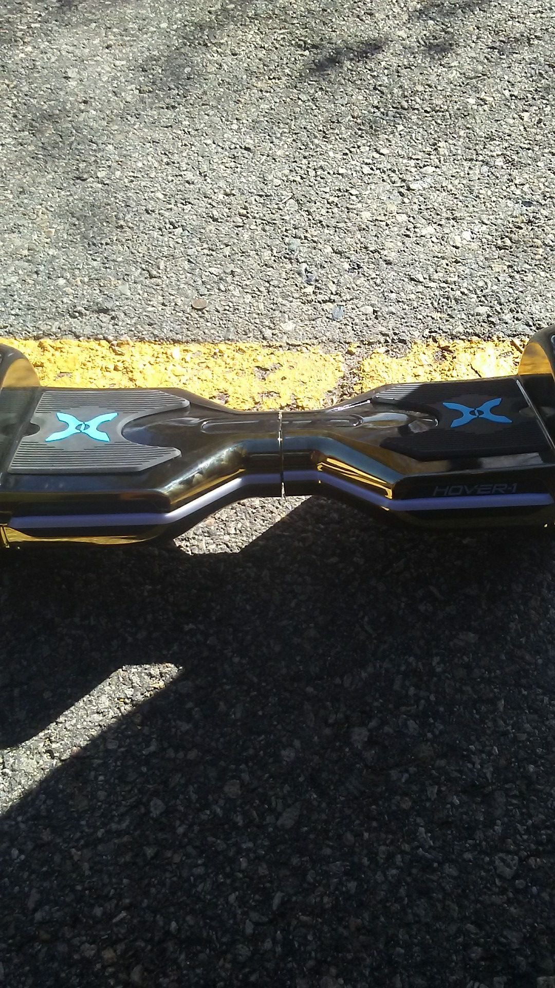 Gold hover board. No charger.