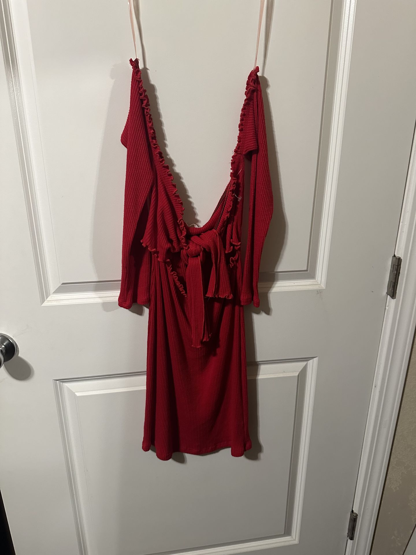 Red dress
