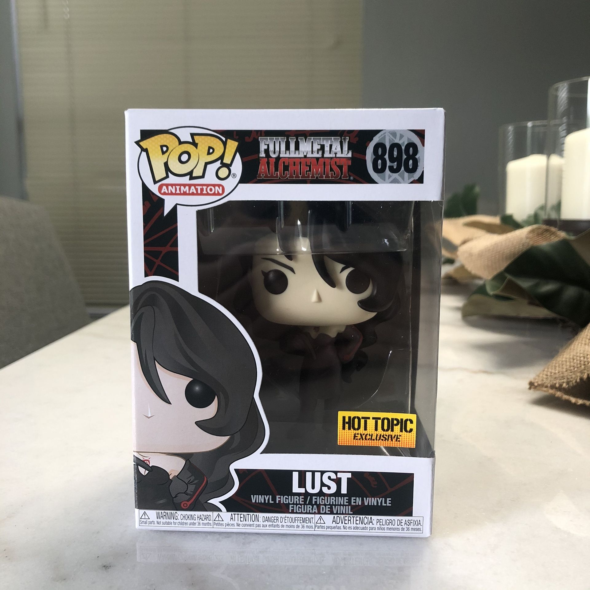 lust funko pop hot topic