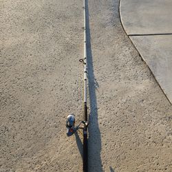 9' ALPHA Bigwater Surf Rod w/ Optix 60 Spinning Fishing Reel.