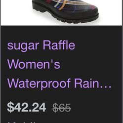 Rain Boots  Brand New In Box