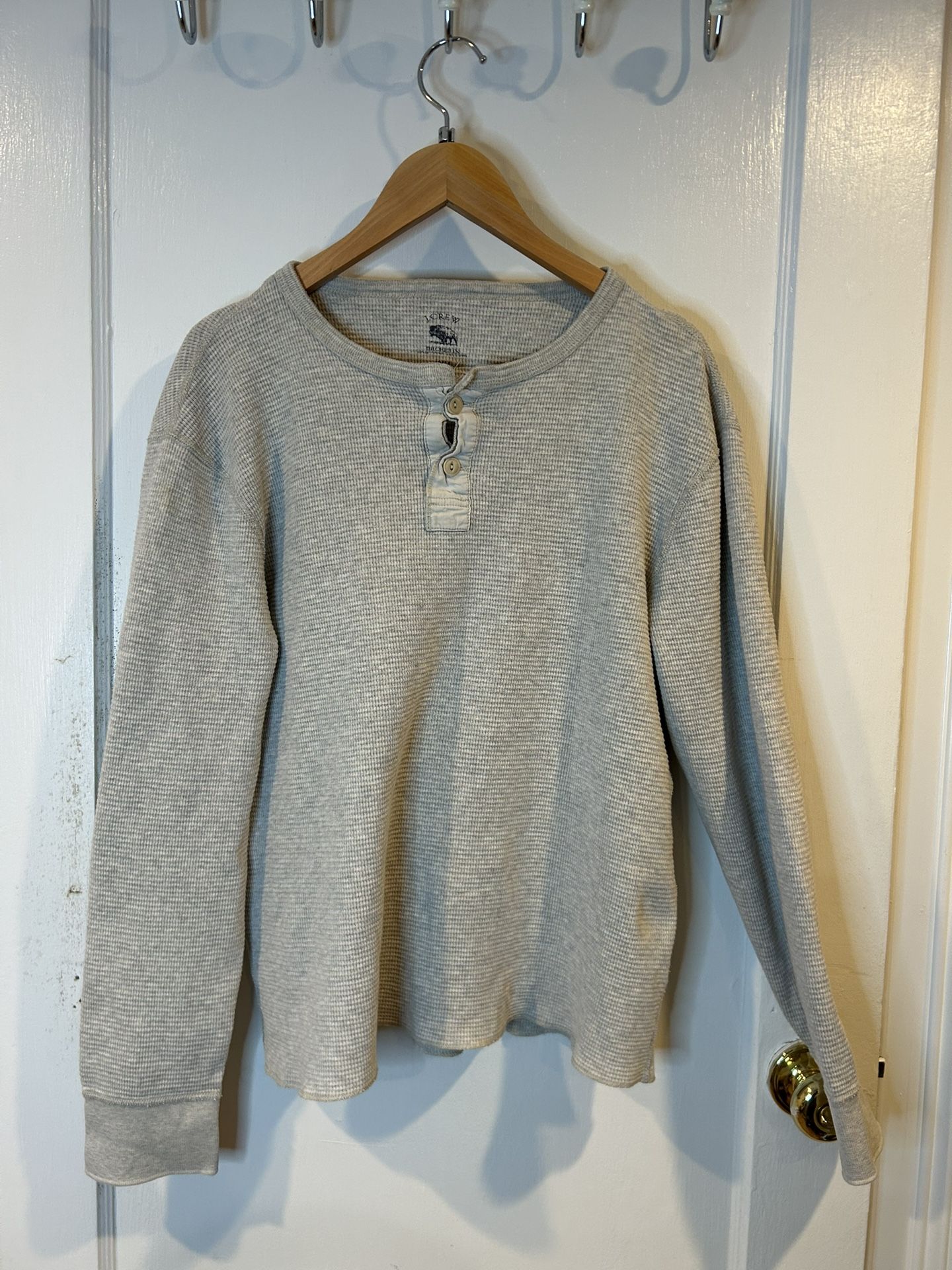 J.Crew Men’s Long Sleeve Shirt – Large – Clean