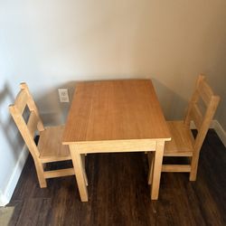 Melissa and Doug Wooden Table and Chairs