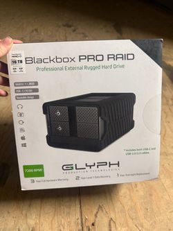 Blackbox PRO RAID Professional External Rugged Hard Drive