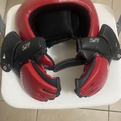 MMA Gloves And Head Gear 