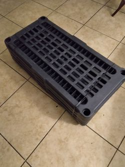 $75 Durable heavy duty plastic shelving