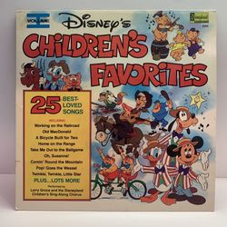 Walt Disney's Children's Favorites Vol I Album 1985 Disneyland 25 Songs VINTAGE