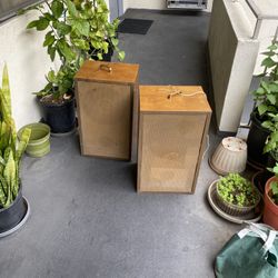 Vintage Cabinet Speakers