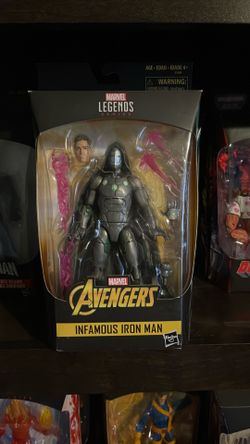 Infamous Iron Man Doom Marvel Legends Walgreens Exclusive