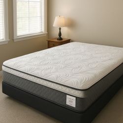 New Premium 14” Pillow Top Mattress – Queen Size (Twin, Full & King Also Available) – Superior Comfort & Quality – Same Day Delivery 🚚 