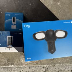 RING Camera Bundle - 3 Items