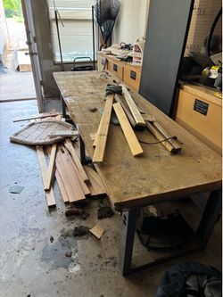 Work table 8ft by 30 inches wide 2ft tall