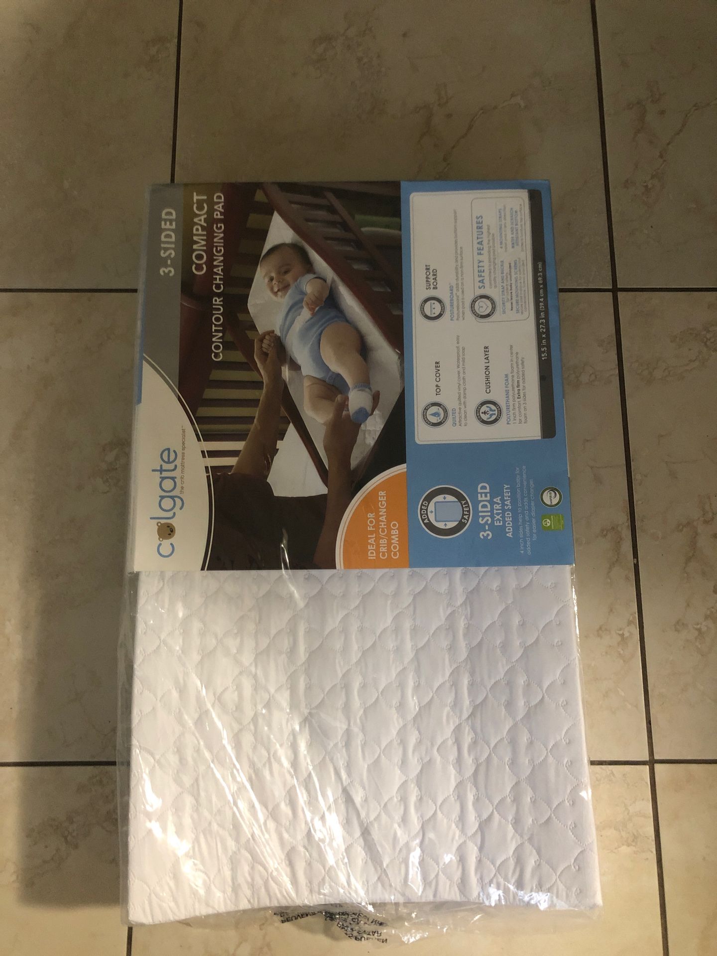 3 side compact contour changing pad