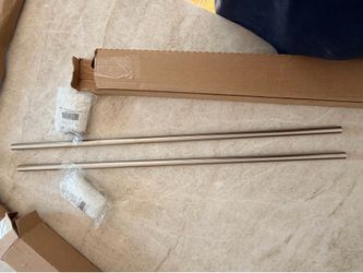 Sub-Zero Stainless Steel Tubular Handles 33 1/4” (Set of 2) - NEW