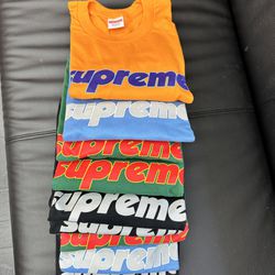 Supreme tee Men’s Medium & Large Sold Separate 