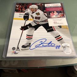 Chicago Blackhawks Patrick Kane Signed Photo 