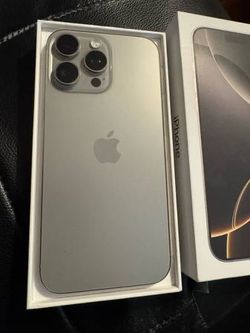 iPhone 16 pro max 256gb unlocked.