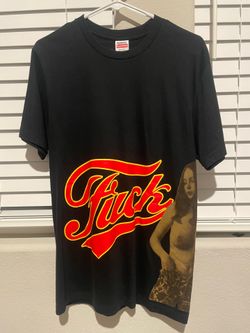 Supreme x Hysteric Glamour Fuck Tee Black