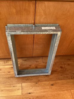 Metal Air Filter Rack.HVAC 16”W,25”D.4”H.