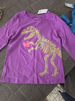 New Carter's Girls Long Sleeve Shirts – Size 7