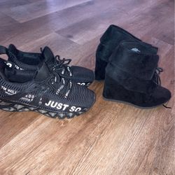 Woman’s Shoes, Both Size 9