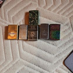 Vintage Zippo Lighters 