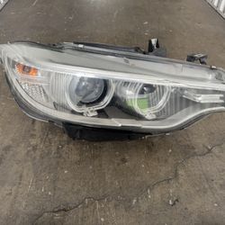 2014-2017 BMW F32 4-Series M4 Right Side Xenon Headlight Complete Assembly OEM