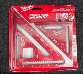 Milwaukee MLSQO7OP 7 inch Rafter Square, Rafter and Trim Square Combo