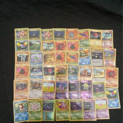 Vintage Pokemon cards