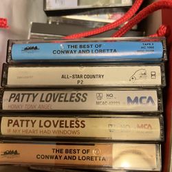 Country Music Cassettes